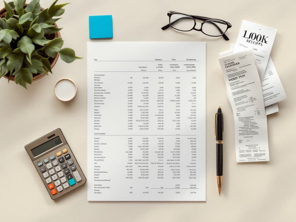 Flat-lay Comptabilité & Expertise