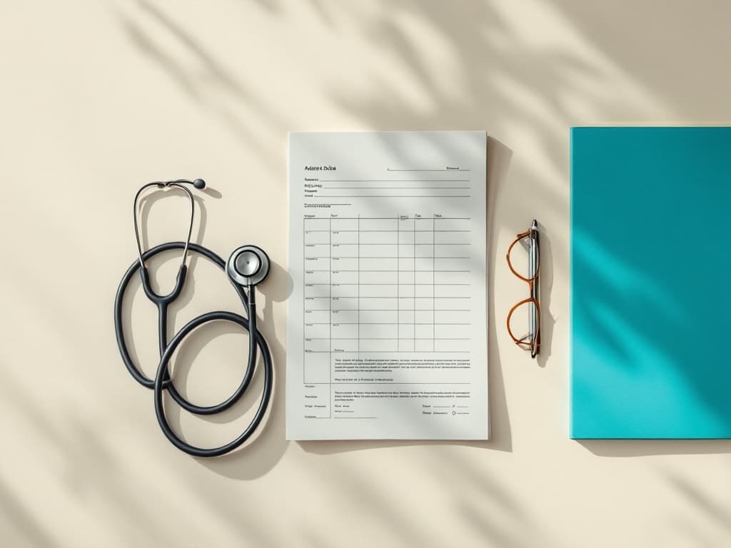 Flat-lay Santé & Médical
